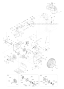 Part Location Diagram of 732-0705 MTD Wire-cable Control