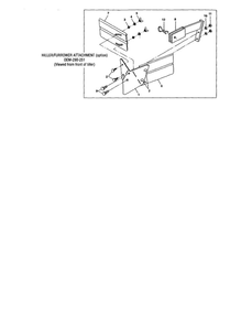 Part Location Diagram of 1900771 Troy-Bilt Furrower-blade only
