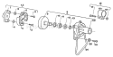 Page A Diagram and Parts List for 11069  Troy-Bilt Brush Cutter