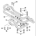 Page A Diagram and Parts List for 11071  Troy-Bilt Lawn Tractor Accessories
