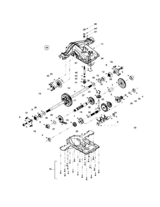 Part Location Diagram of 618-0227A Husky Shift Fork Ass'y.