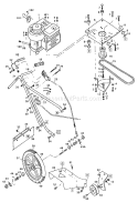 Part Location Diagram of 736-3052 MTD Washer-flat .40