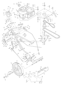 Part Location Diagram of 1186393 MTD Nut-flange