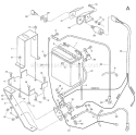 Part Location Diagram of 936-0147 MTD Baffle, Front Deck 48"