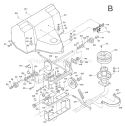 Page D Diagram and Parts List for 11364  Troy-Bilt Lawn Mower