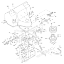 Page C Diagram and Parts List for 11365  Troy-Bilt Lawn Mower