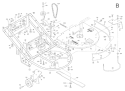 Page C Diagram and Parts List for 11368  Troy-Bilt Lawn Mower