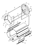 Part Location Diagram of 12322 MTD Height Adj. Ass'y. Comp.-R.H.