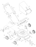Page A Diagram and Parts List for 11A-426A711 2006 Troy-Bilt Lawn Mower
