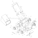 Page A Diagram and Parts List for 11A-436A766 2004 Troy-Bilt Lawn Mower