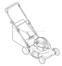 Page C Diagram and Parts List for 11A-436M066 2009 Troy-Bilt Lawn Mower