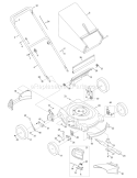 Page A Diagram and Parts List for 11A-436N266 2008 Troy-Bilt Lawn Mower