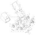 Page A Diagram and Parts List for 11A-436T063 2003 Troy-Bilt Lawn Mower