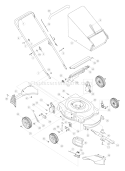 Page A Diagram and Parts List for 11A-439R766 2005 Troy-Bilt Lawn Mower