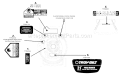 Page B Diagram and Parts List for 11A-542Q711 2008 Troy-Bilt Lawn Mower