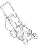 Page C Diagram and Parts List for 11A-542Q711 2008 Troy-Bilt Lawn Mower