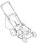 Page C Diagram and Parts List for 11A-542Q766 2008 Troy-Bilt Lawn Mower