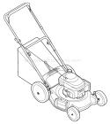 Page C Diagram and Parts List for 11A-542Q766 2009 Troy-Bilt Lawn Mower