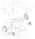 Page A Diagram and Parts List for 11A-546A766 2004 Troy-Bilt Lawn Mower