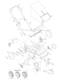 Page A Diagram and Parts List for 11A-54K3066 2010 Troy-Bilt Lawn Mower