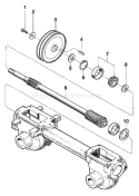 Page B Diagram and Parts List for 12213  Troy-Bilt Cultivator