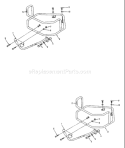 Page A Diagram and Parts List for 12556  Troy-Bilt Lawn Tractor Accessories