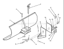Page A Diagram and Parts List for 12584  Troy-Bilt Lawn Tractor Accessories