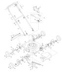 Page A Diagram and Parts List for 12A-264V211 2009 Troy-Bilt Lawn Mower