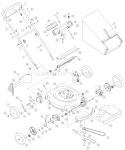Page A Diagram and Parts List for 12A-446A011 2007 Troy-Bilt Lawn Mower