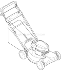 Page B Diagram and Parts List for 12A-446C266 2007 Troy-Bilt Lawn Mower