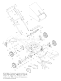 Page A Diagram and Parts List for 12A-466A711 2005 Troy-Bilt Lawn Mower