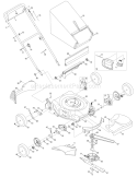 Page A Diagram and Parts List for 12A-466N266 2008 Troy-Bilt Lawn Mower