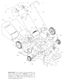 Page A Diagram and Parts List for 12A-536N063 2003 Troy-Bilt Lawn Mower