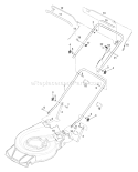 Page B Diagram and Parts List for 12A-909J063 2002 Troy-Bilt Lawn Mower