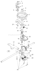 Page B Diagram and Parts List for 12AD566N063 2003 Troy-Bilt Lawn Mower