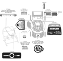 Page B Diagram and Parts List for 12AE189E211 2009 Troy-Bilt Lawn Mower