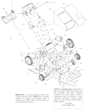 Page A Diagram and Parts List for 12AF569O766 2004 Troy-Bilt Lawn Mower
