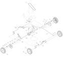 Page A Diagram and Parts List for 12AG836E766 2006 Troy-Bilt Lawn Mower