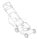 Page C Diagram and Parts List for 12AG836E766 2006 Troy-Bilt Lawn Mower