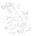 Part Location Diagram of 946-04440 Husky CABLE-CONTROL DRIV