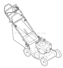 Page D Diagram and Parts List for 12AI839G211 2009 Troy-Bilt Lawn Mower