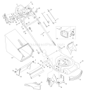Page B Diagram and Parts List for 12AI83K2266 2008 Troy-Bilt Lawn Mower