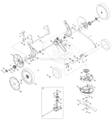 Part Location Diagram of 749-04435A Husky HANDLE-LOWER 800