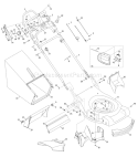 Page B Diagram and Parts List for 12AI867Q011 2008 Troy-Bilt Lawn Mower
