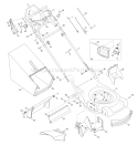 Page B Diagram and Parts List for 12AI869F011 2009 Troy-Bilt Lawn Mower