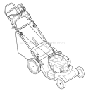 Page D Diagram and Parts List for 12AI869F011 2009 Troy-Bilt Lawn Mower