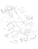 Page B Diagram and Parts List for 12AI869F011 2010 Troy-Bilt Lawn Mower