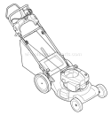 Page D Diagram and Parts List for 12AI869G211 2009 Troy-Bilt Lawn Mower