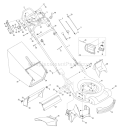 Page B Diagram and Parts List for 12AI86K1066 2008 Troy-Bilt Lawn Mower