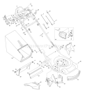 Page B Diagram and Parts List for 12AI86K2266 2008 Troy-Bilt Lawn Mower